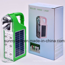 Outdoor Camping Solar Rechargeable LED Lantern Light